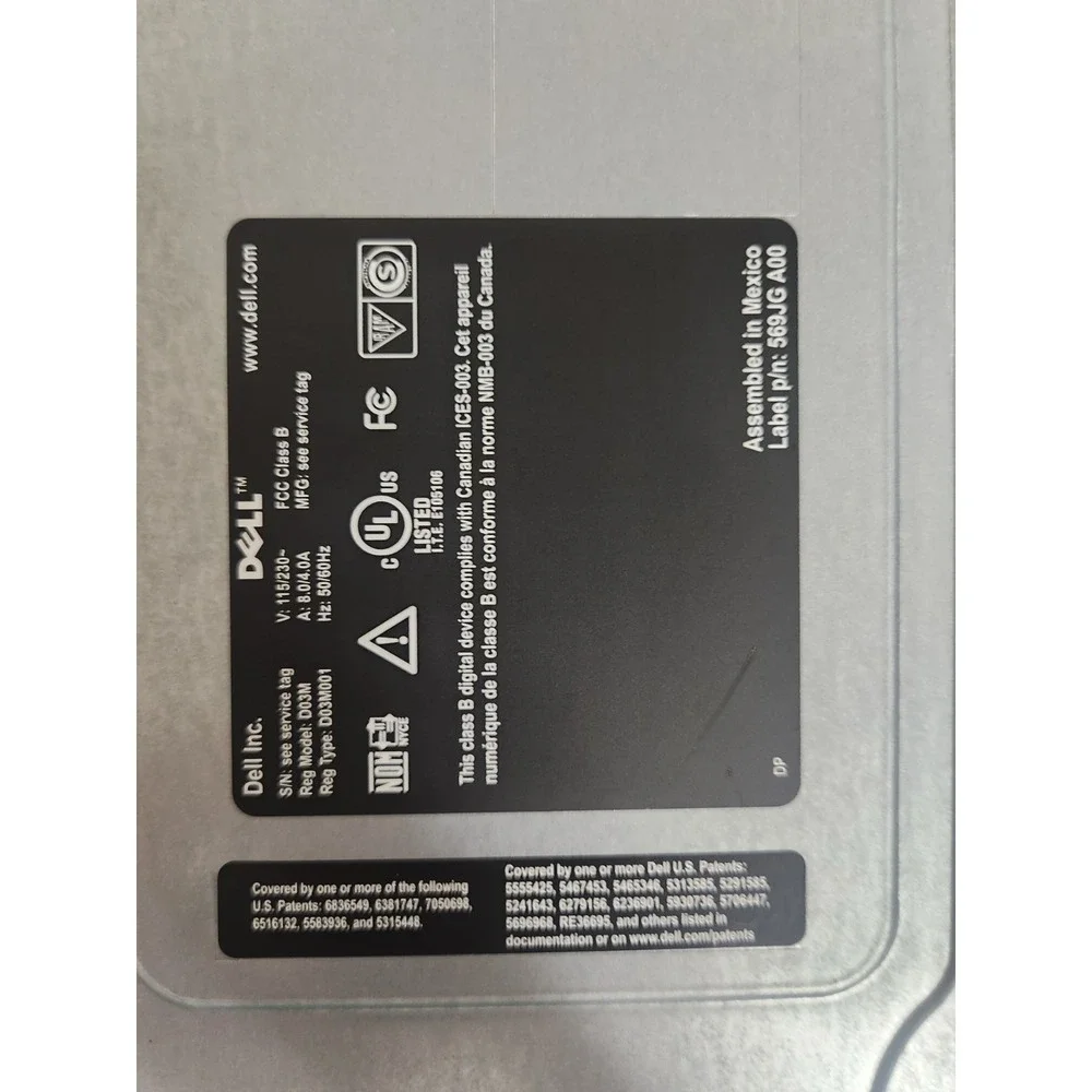 Dell XPS 8500 Reg Model: D03M Desktop, Works Great